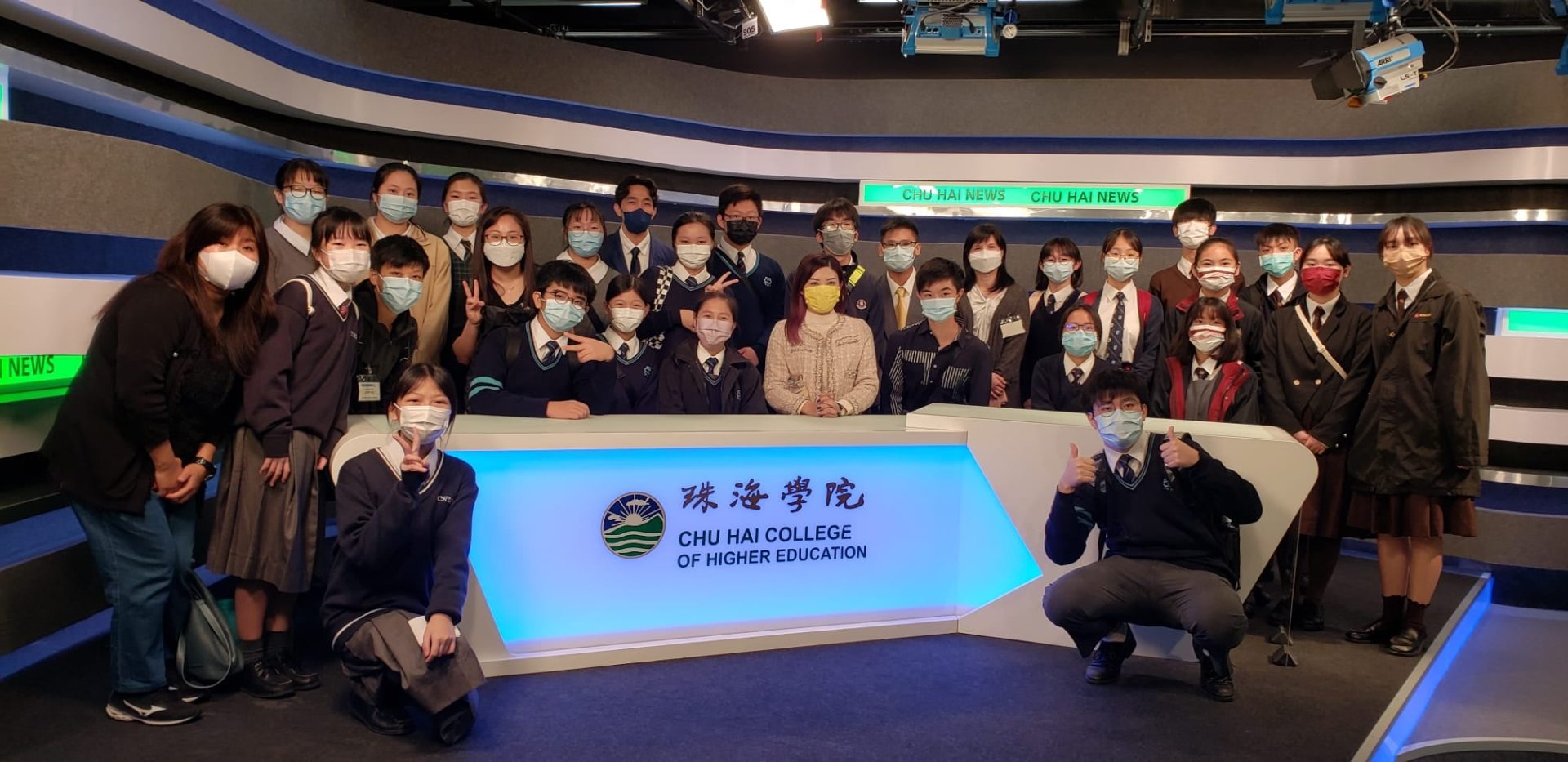 珠海學院新傳系我要做主播比賽