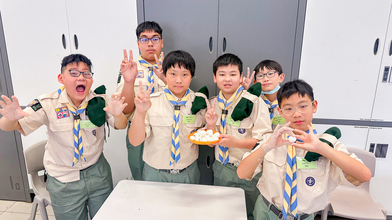 20260330a1_8 沈中童軍團「創意湯丸」集會:慶祝貝登堡生辰與新春團圓