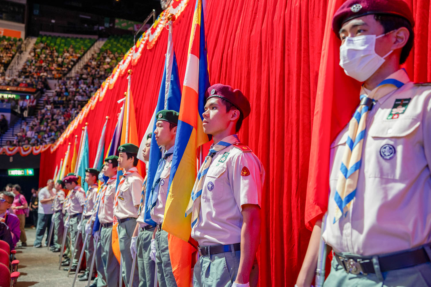 20260603b_09 沈中童軍團紅磡浴佛大典莊嚴持旗